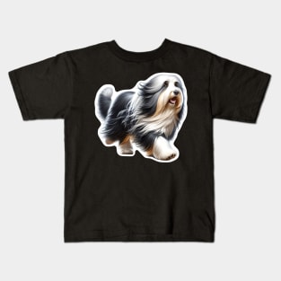 Bearded Collie Kids T-Shirt